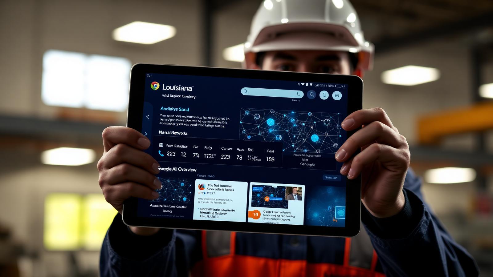 Louisiana contractor generating leads through AEO and AI Overview optimization by AIOSEOexpert.