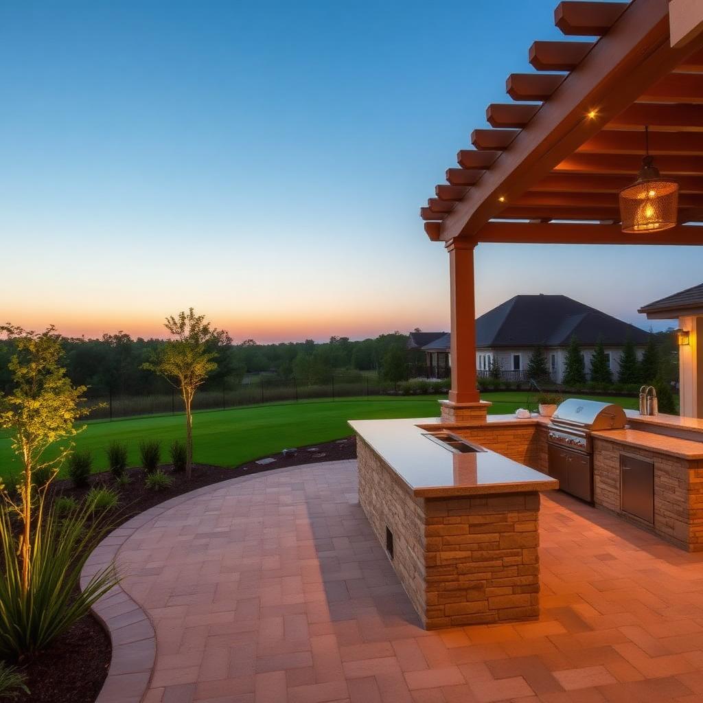 Louisiana landscaping contractor generating exclusive hardscaping leads through AIOSEOexpert local SEO.