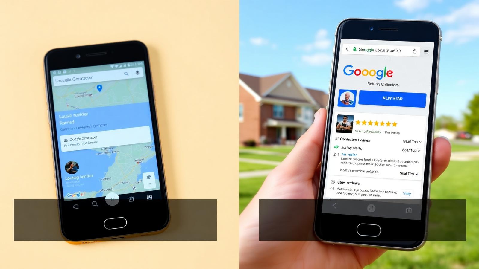 Contracting company ranking #1 in Google Maps Local 3-pack generating exclusive leads — before and after Louisiana local SEO by AIOSEOexpert.