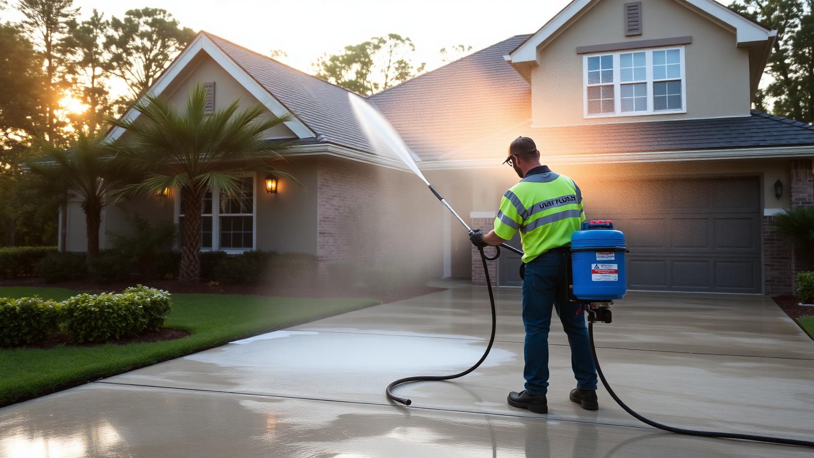 Louisiana power washing contractor generating exclusive soft washing leads through AIOSEOexpert local SEO.